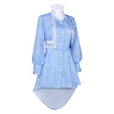 Genshin Impact Kamisato Ayaka Women Blue Cosplay Costume Halloween Carnival Outfit