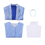 Genshin Impact Kamisato Ayaka Women Blue Cosplay Costume Halloween Carnival Outfit