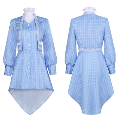 Genshin Impact Kamisato Ayaka Women Blue Cosplay Costume Halloween Carnival Outfit
