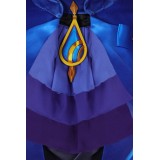 Genshin Impact Furina de Fontaine Blue Uniform Suit Cosplay Costume Halloween Carnival Outfit
