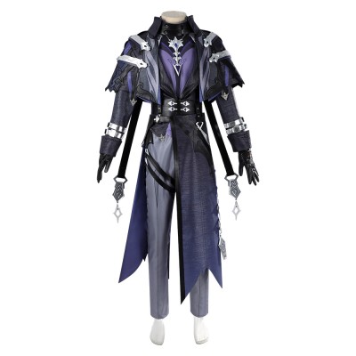 Genshin Impact Flins Fullset Party Cosplay Costume Halloween Carnival Outfit