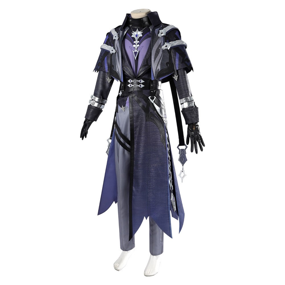 Genshin Impact Flins Fullset Party Cosplay Costume Halloween Carnival Outfit
