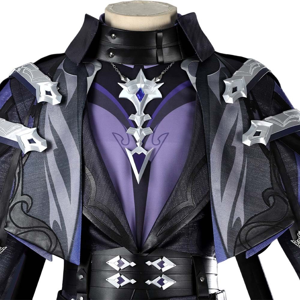 Genshin Impact Flins Fullset Party Cosplay Costume Halloween Carnival Outfit