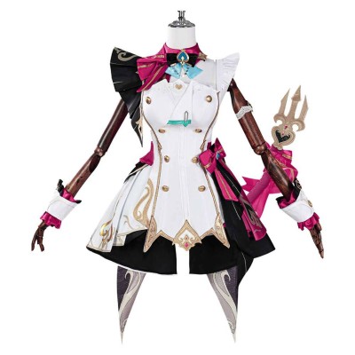 Genshin Impact Escoffier Fullset Cosplay Costume Halloween Carnival Outfit