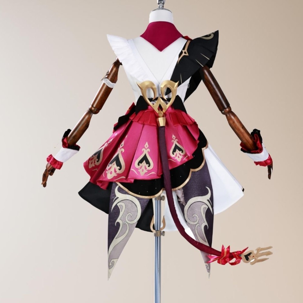 Genshin Impact Escoffier Fullset Cosplay Costume Halloween Carnival Outfit