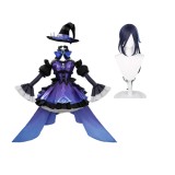 Genshin Impact Clorinde Purple Dress Cosplay Costume Halloween Carnival Outfit