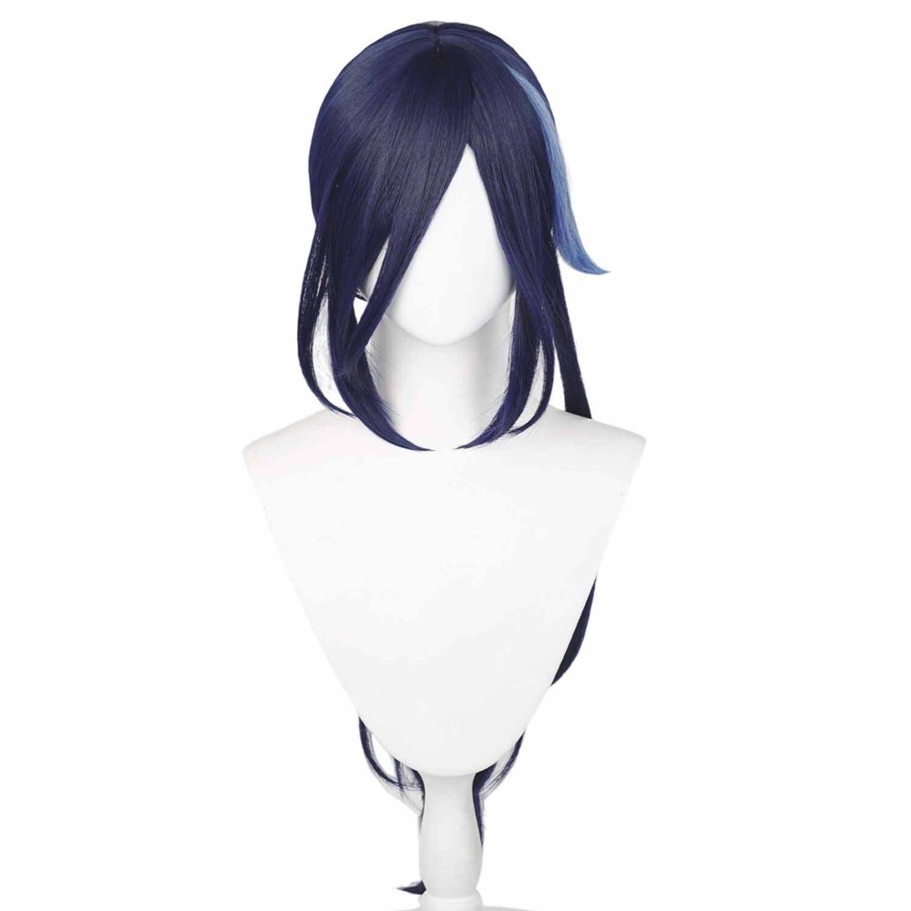 Genshin Impact Clorinde Wig Heat Resistant Synthetic Hair Accessories Cosplay Costume Halloween Carnival