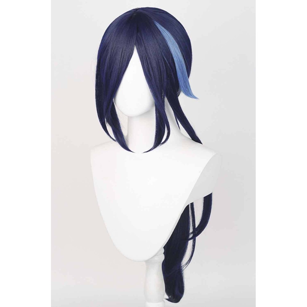 Genshin Impact Clorinde Wig Heat Resistant Synthetic Hair Accessories Cosplay Costume Halloween Carnival