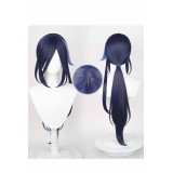 Genshin Impact Clorinde Wig Heat Resistant Synthetic Hair Accessories Cosplay Costume Halloween Carnival