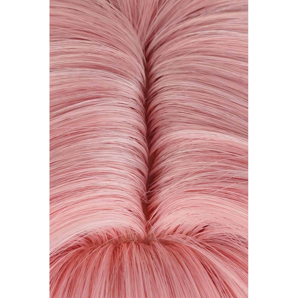 Genshin Impact Charlotte Wig Heat Resistant Synthetic Hair Accessories Cosplay Costume Halloween Carnival