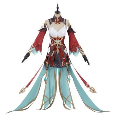 Genshin Impact Alice Fullset Party Cosplay Costume Halloween Carnival Outfit