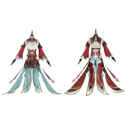 Genshin Impact Alice Fullset Party Cosplay Costume Halloween Carnival Outfit