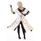 Genshin Impact Albedo Cosplay Costume Halloween Carnival Outfit