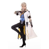 Genshin Impact Albedo Cosplay Costume Halloween Carnival Outfit