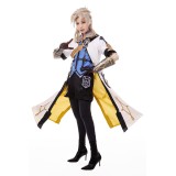 Genshin Impact Albedo Cosplay Costume Halloween Carnival Outfit