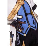 Genshin Impact Albedo Cosplay Costume Halloween Carnival Outfit