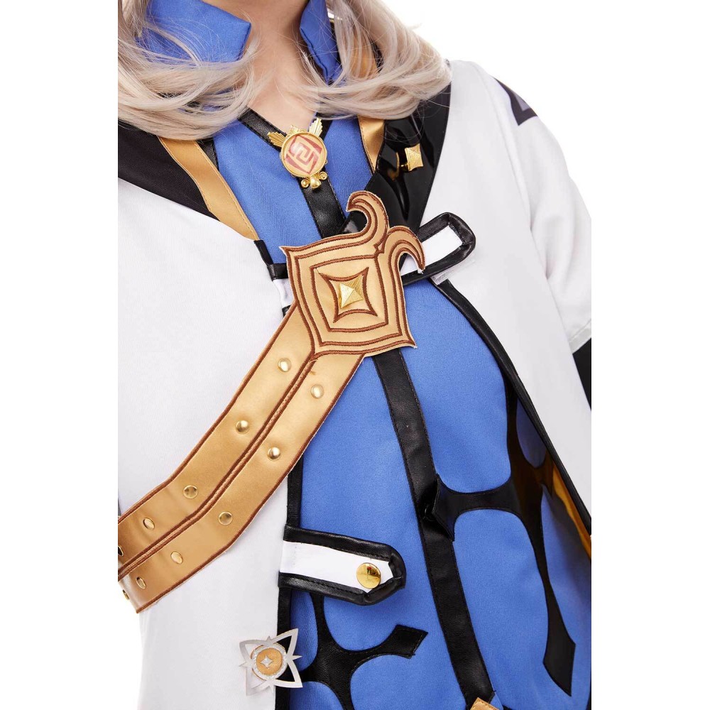 Genshin Impact Albedo Cosplay Costume Halloween Carnival Outfit