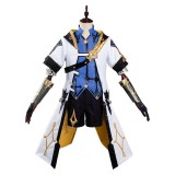 Genshin Impact Albedo Cosplay Costume Halloween Carnival Outfit