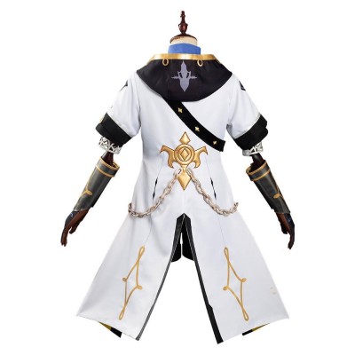 Genshin Impact Albedo Cosplay Costume Halloween Carnival Outfit