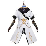 Genshin Impact Albedo Cosplay Costume Halloween Carnival Outfit