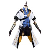 Genshin Impact Albedo Cosplay Costume Halloween Carnival Outfit