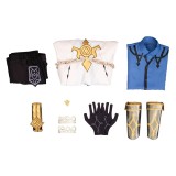Genshin Impact Albedo Cosplay Costume Halloween Carnival Outfit