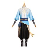 Genshin Impact Aether Knight of Flowers Cosplay Costume Halloween Carnival Outfit