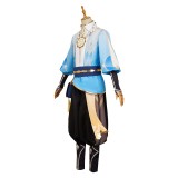 Genshin Impact Aether Knight of Flowers Cosplay Costume Halloween Carnival Outfit