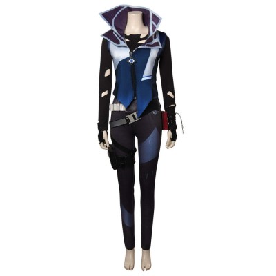 Valorant Fade Festival Party Christmas Cosplay Costume Halloween Carnival Outfit