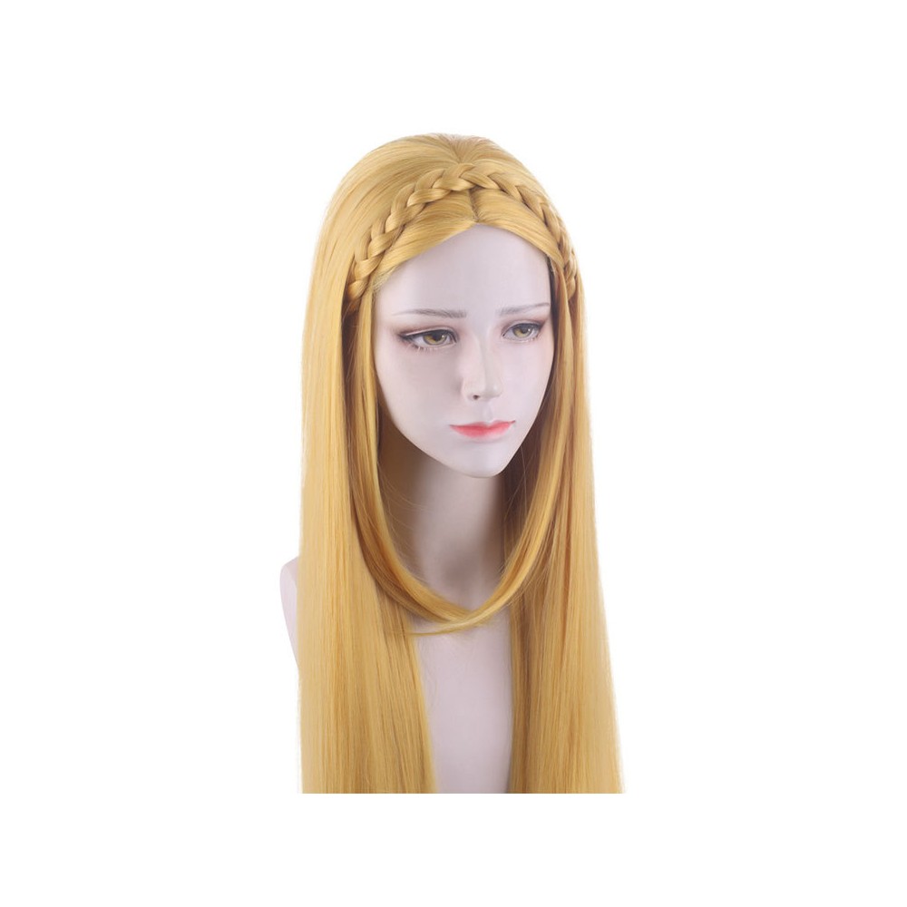 The Legend of Zelda Princess Zelda Wig Heat Resistant Synthetic Hair Party Props Cosplay Costume Halloween Carnival