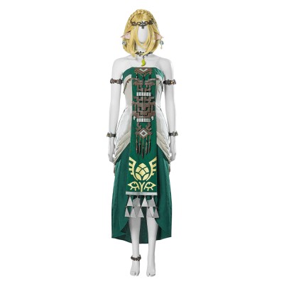 The Legend Of Zelda Princess Dress Suit Cosplay Costume Halloween Carnival Outfit