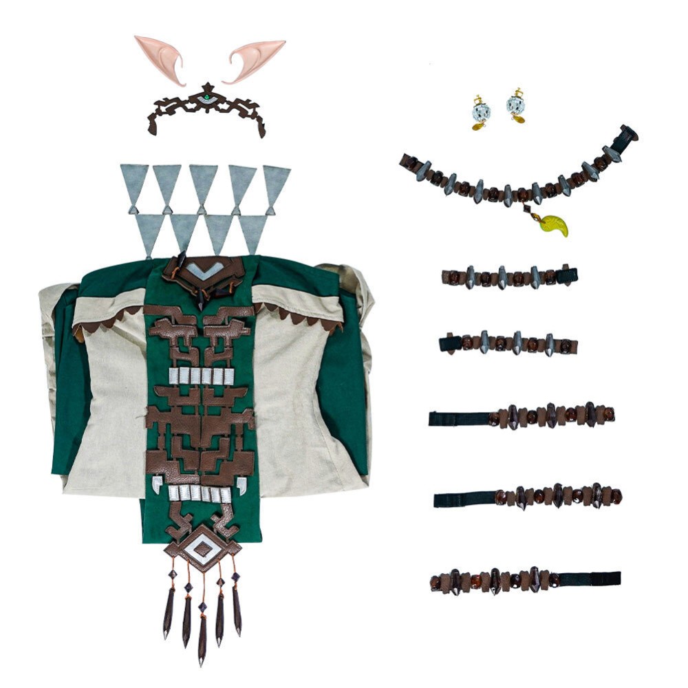 The Legend Of Zelda Princess Dress Suit Cosplay Costume Halloween Carnival Outfit