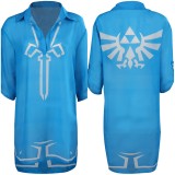 The Legend of Zelda Beach Cover up Swimsuit Kimono Suit Cosplay Costume Halloween Carnival
