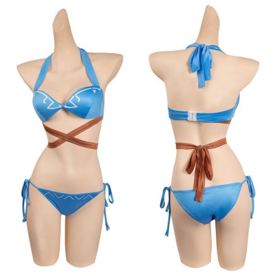 The Legend of Zelda: Tears of the Kingdom TOTK Swimsuit Party Suit Cosplay Costume Halloween Carnival Outfit