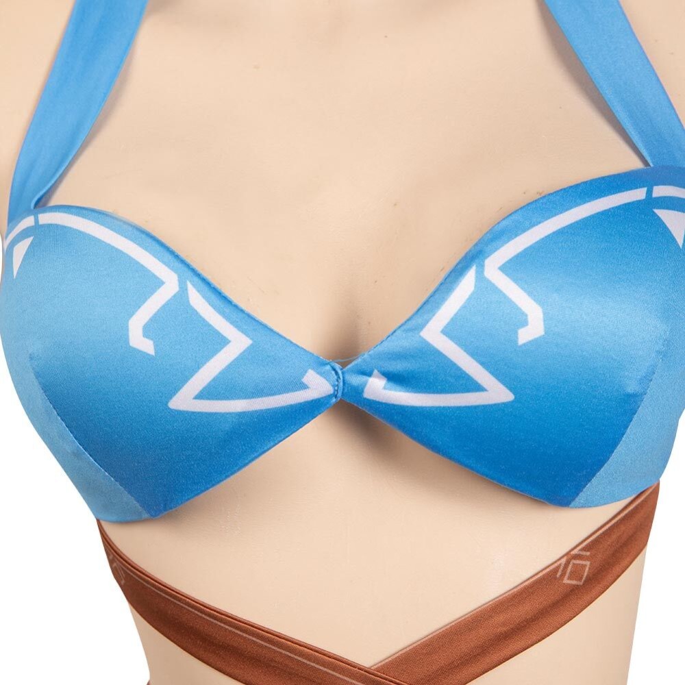 The Legend of Zelda: Tears of the Kingdom TOTK Swimsuit Party Suit Cosplay Costume Halloween Carnival Outfit