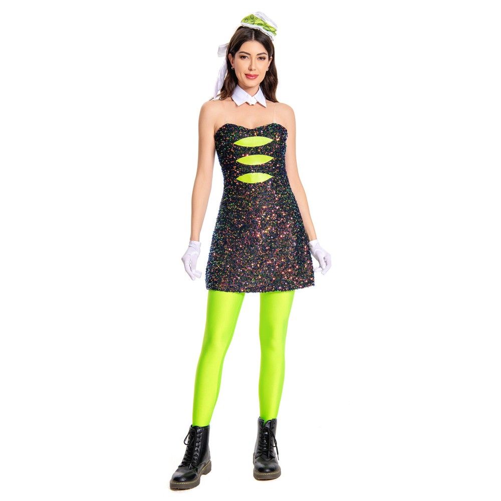Splatoon Marie Party Suit Cosplay Costume Halloween Carnival Outfit