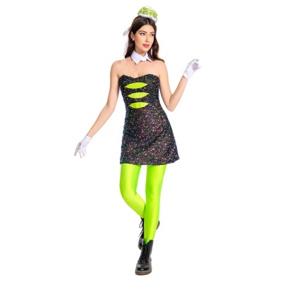 Splatoon Marie Party Suit Cosplay Costume Halloween Carnival Outfit