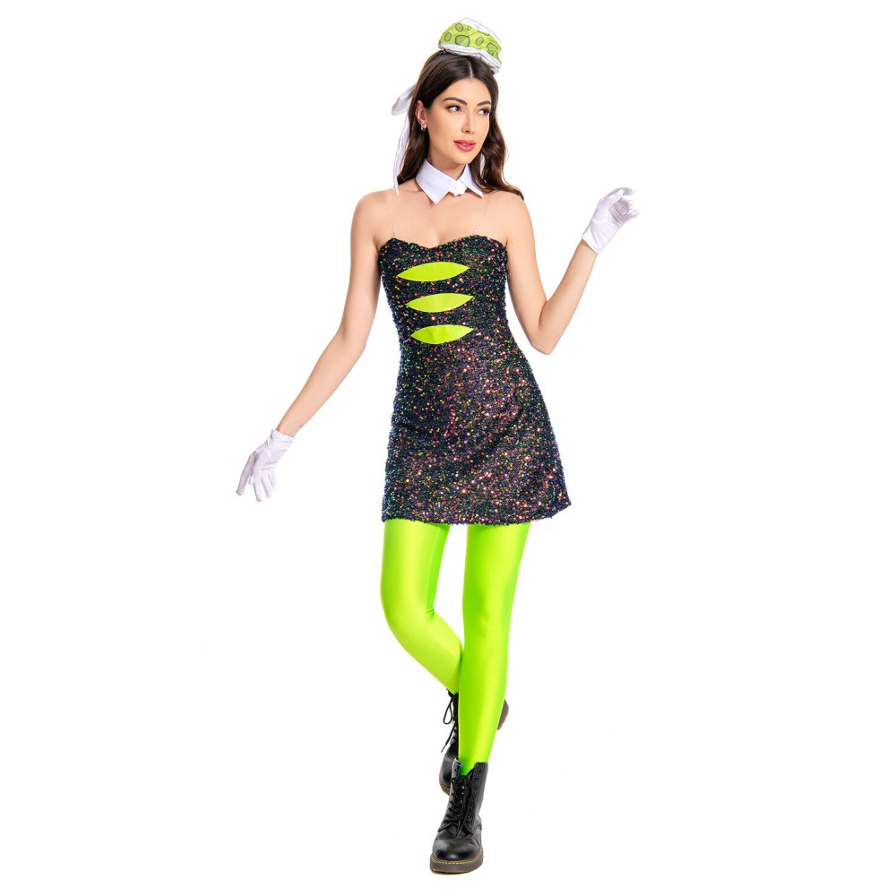 Splatoon Marie Party Suit Cosplay Costume Halloween Carnival Outfit