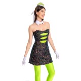 Splatoon Marie Party Suit Cosplay Costume Halloween Carnival Outfit