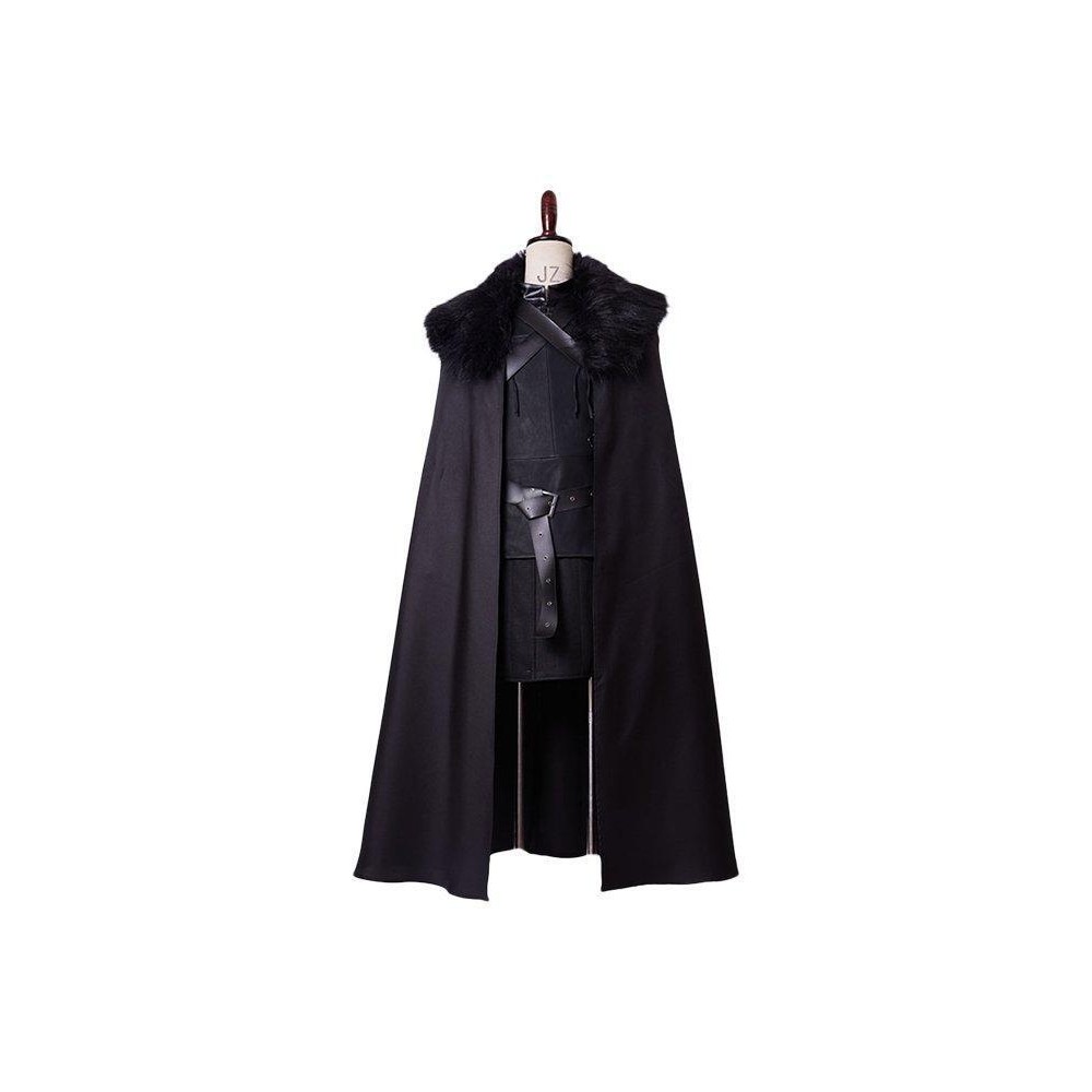 Jon Snow Night's Watch Cosplay Costume Halloween Carnival Outfit