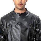 Jon Snow Night's Watch Cosplay Costume Halloween Carnival Outfit