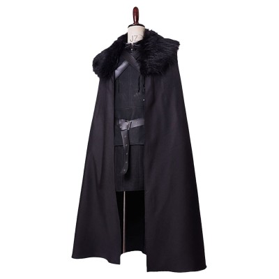 Jon Snow Night's Watch Cosplay Costume Halloween Carnival Outfit