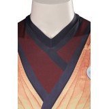 Mortal Kombat Scorpion Printed Jumpsuit Suit Cosplay Costume Halloween Carnival Outfit