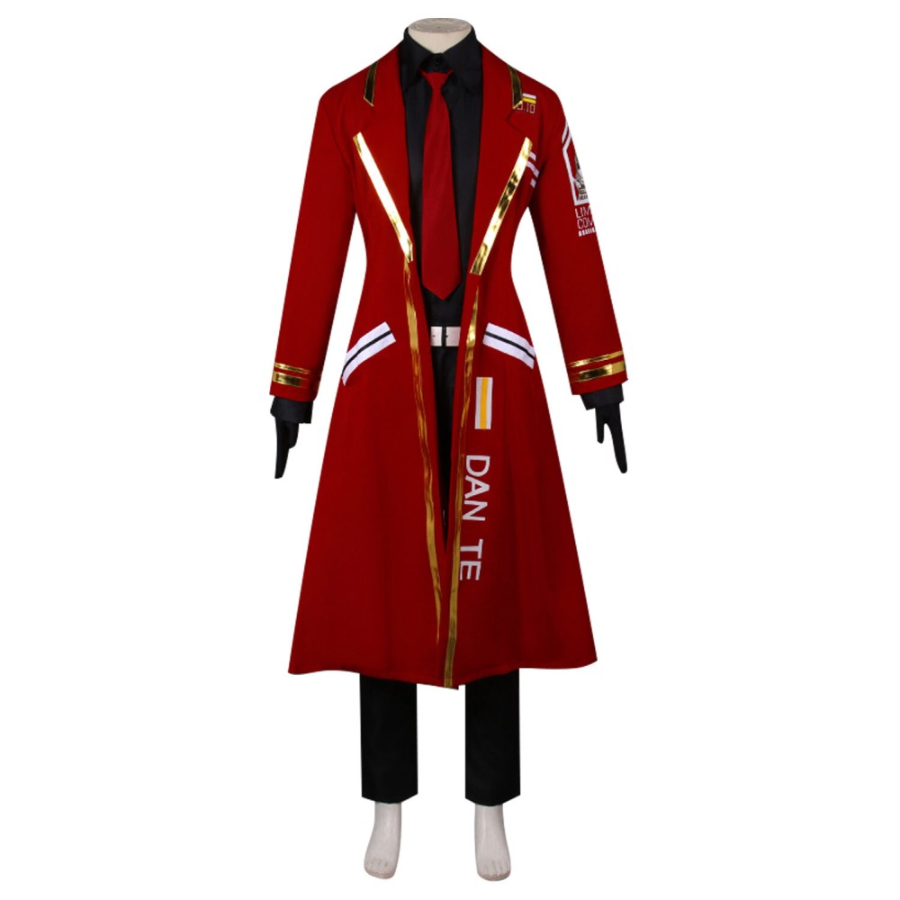 Limbus Company Dante Suit Cosplay Costume Halloween Carnival Outfit