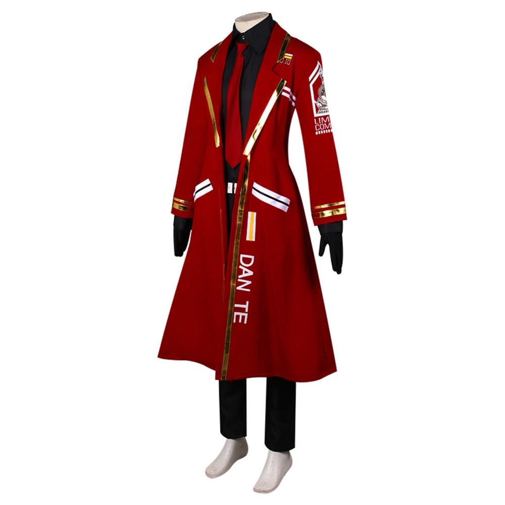 Limbus Company Dante Suit Cosplay Costume Halloween Carnival Outfit