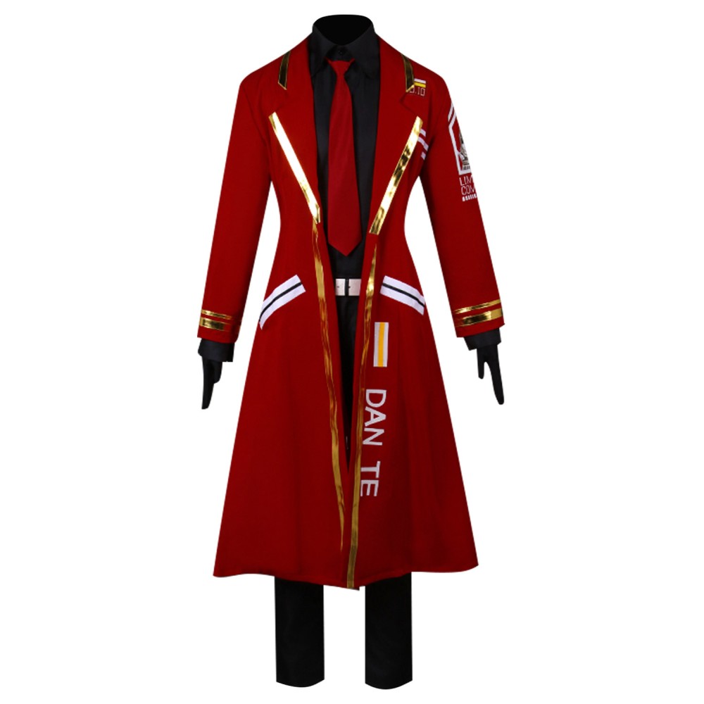 Limbus Company Dante Suit Cosplay Costume Halloween Carnival Outfit