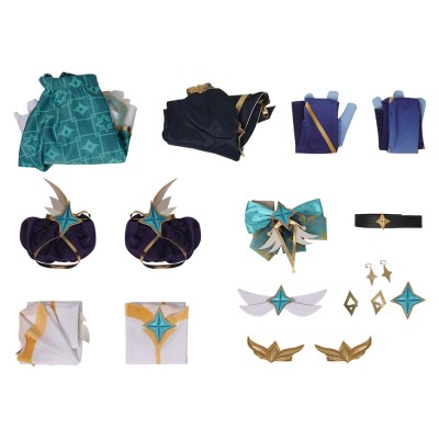 League of Legends Syndra Star Guardian Party Suit Cosplay Costume Halloween Carnival Outfit