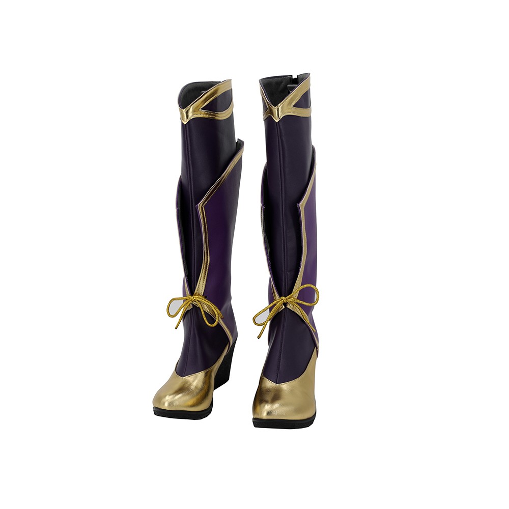 League of Legends Soraka Shoes Boots Accessory Custom Made Cosplay Costume Halloween Carnival