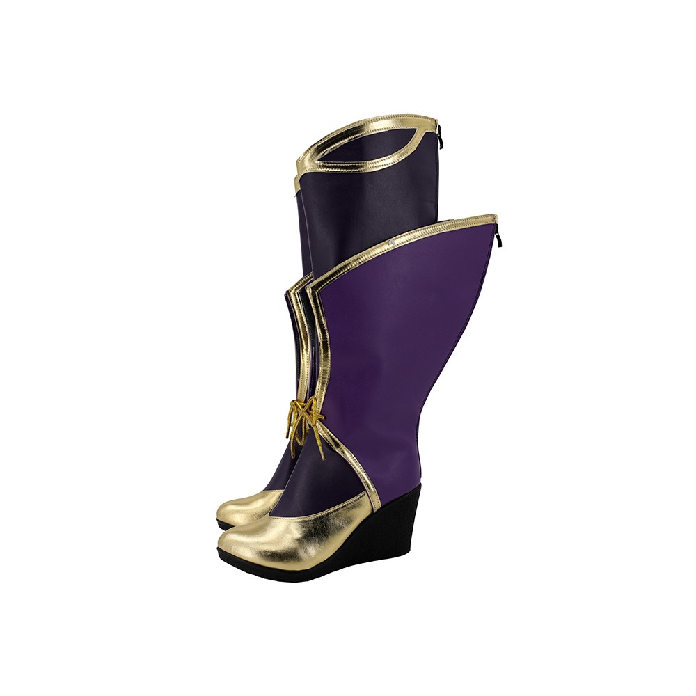 League of Legends Soraka Shoes Boots Accessory Custom Made Cosplay Costume Halloween Carnival