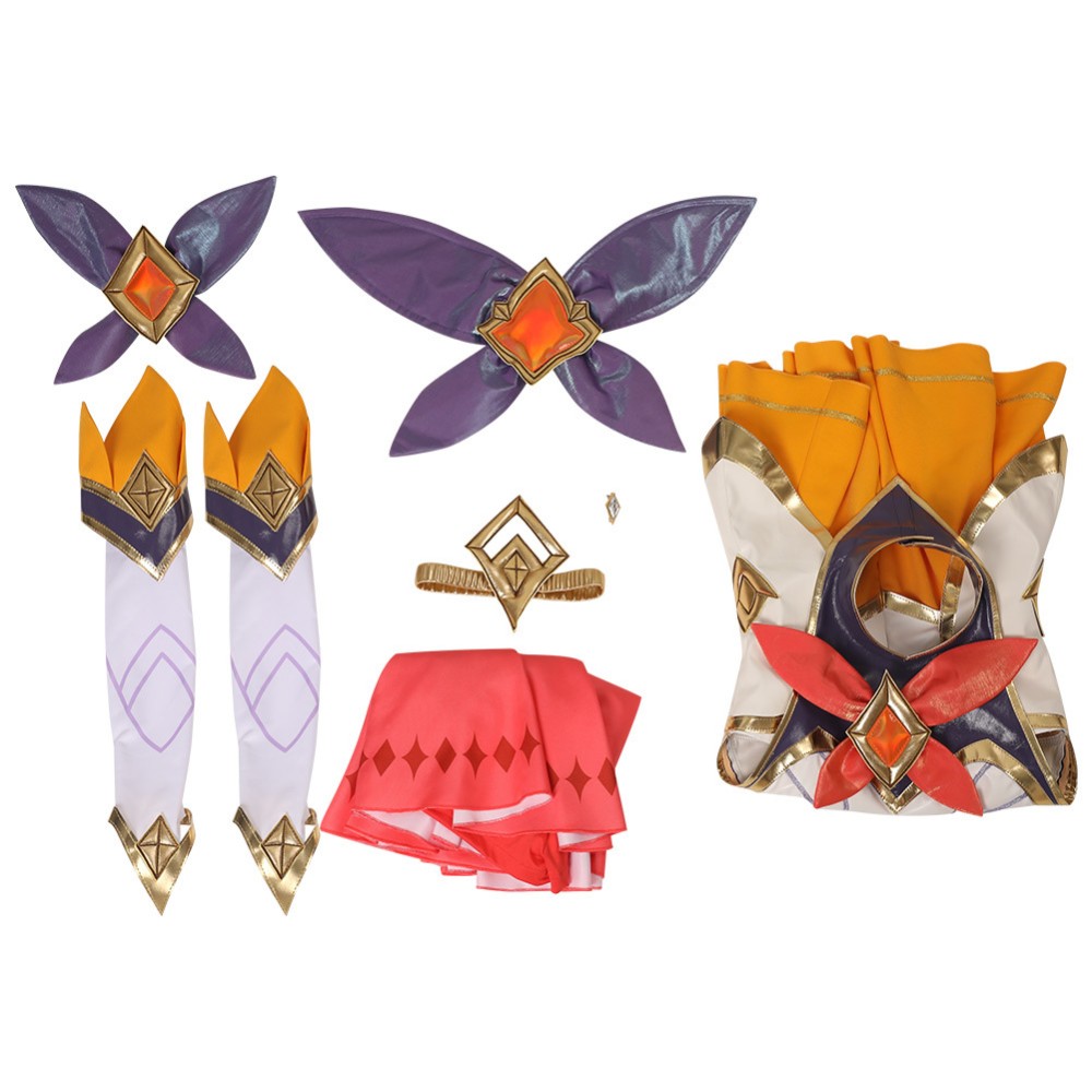 League of Legends Seraphine Star Guardian Dress Suit Cosplay Costume Halloween Carnival Outfit